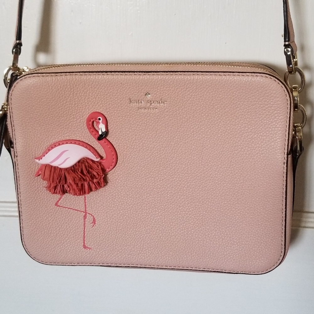 Kate Spade flamingo purse